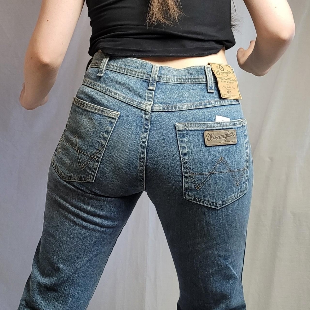 Vintage 90s brand new wrangler jeans - Picture 6 of 7